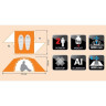 Палатка с алюминиевыми дугами 2-х местная NORFIN SMELT 2 ALU NF NF-10301